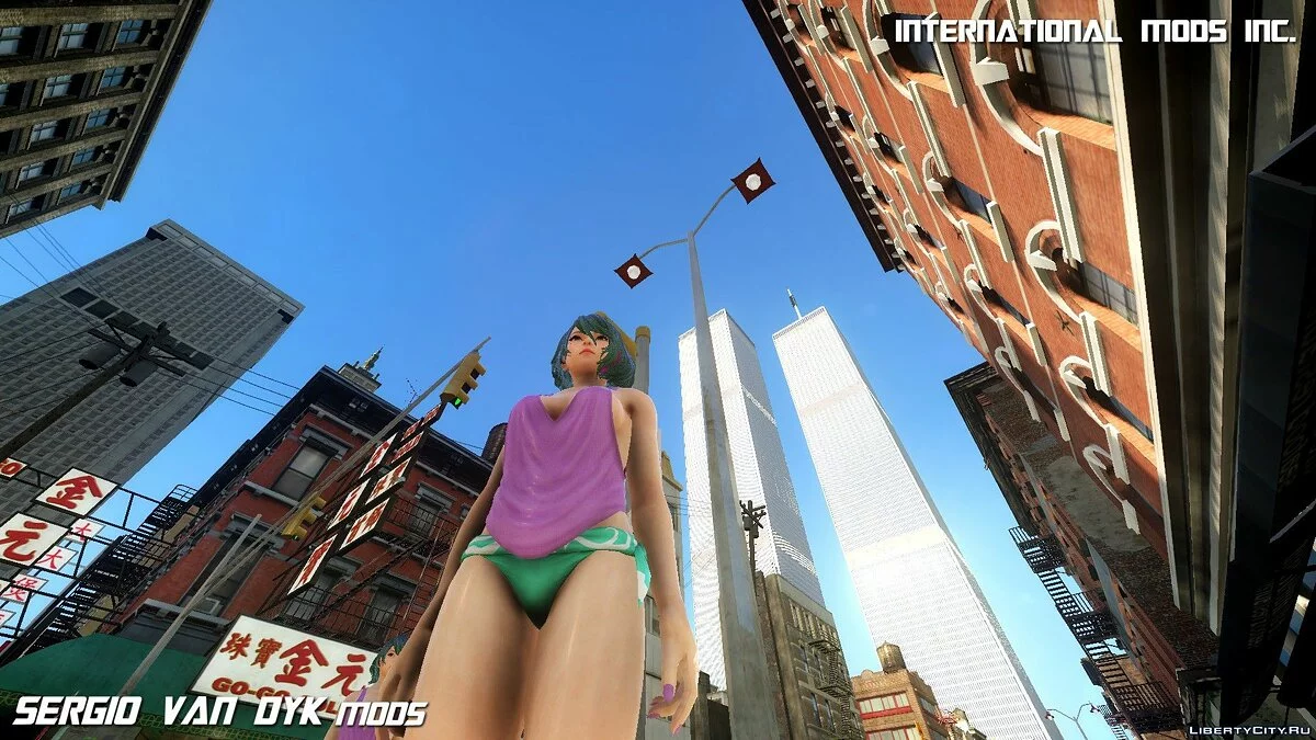 DOAX3中的泳装玉木 / GTA 4