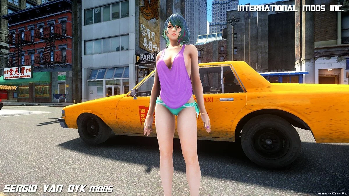 DOAX3中的泳装玉木 / GTA 4
