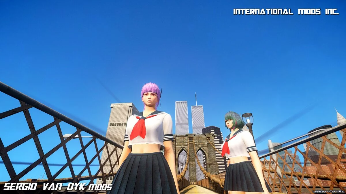 Ayane dalam seragam sekolah / GTA 4