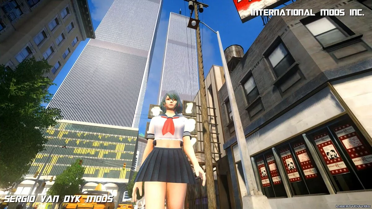 Tamaki in School Uniform / GTA 4