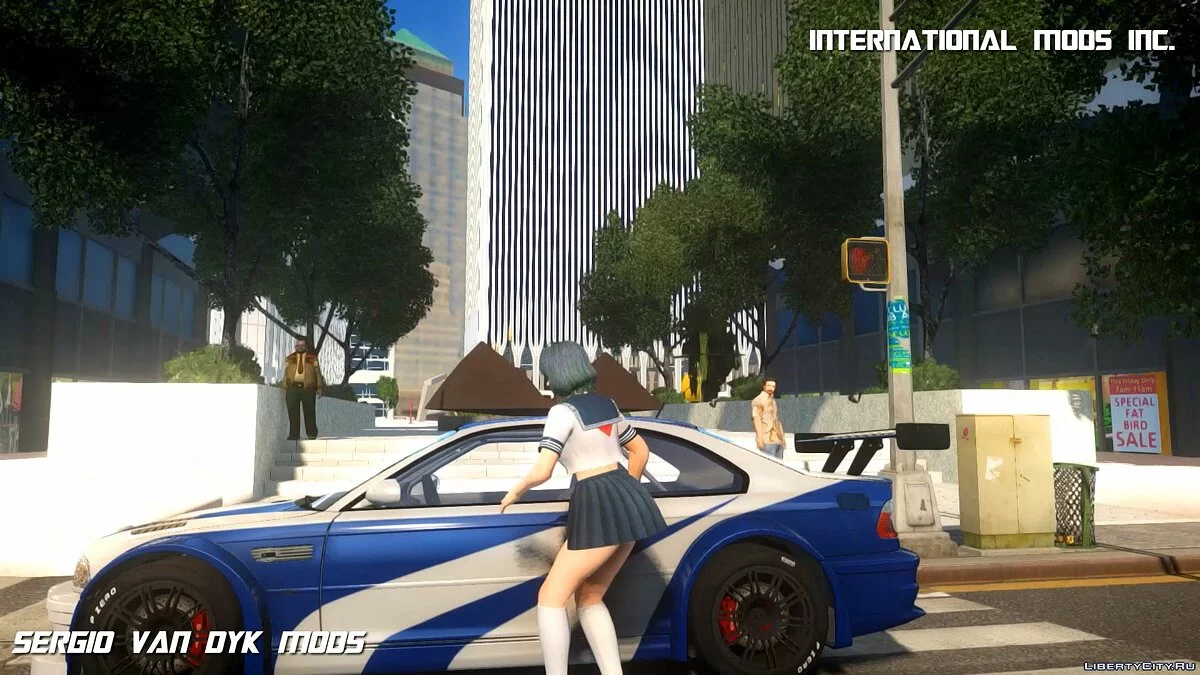 Tamaki in School Uniform / GTA 4