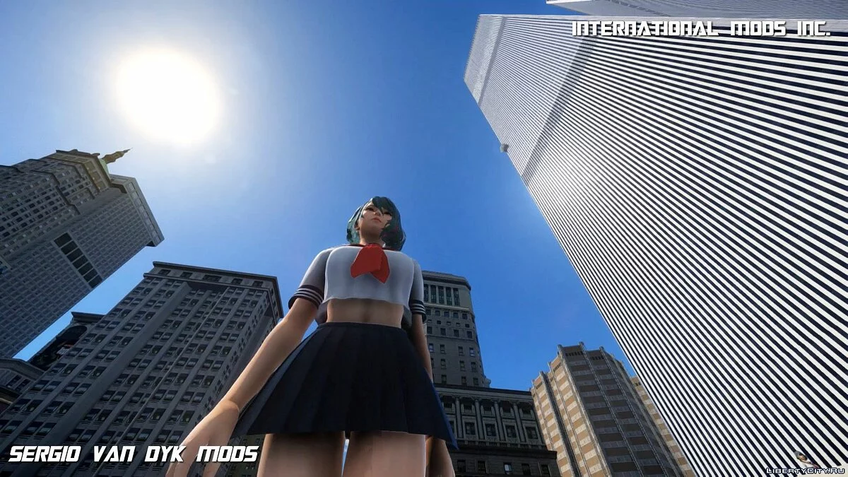Tamaki in School Uniform / GTA 4