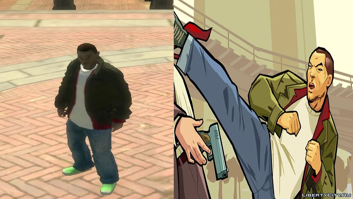 Huang Lee dalam gaya GTA 4 v.2 / GTA 4
