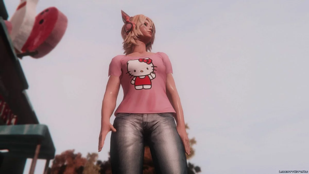 Lucky Chloe from Tekken 7 / GTA 4
