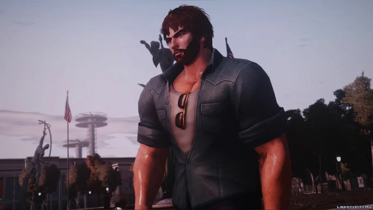 Shaheen aus Tekken7 in Freizeitkleidung / GTA 4