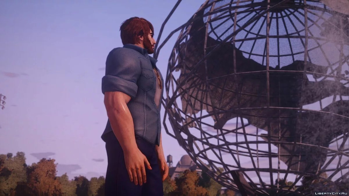 Shaheen aus Tekken7 in Freizeitkleidung / GTA 4