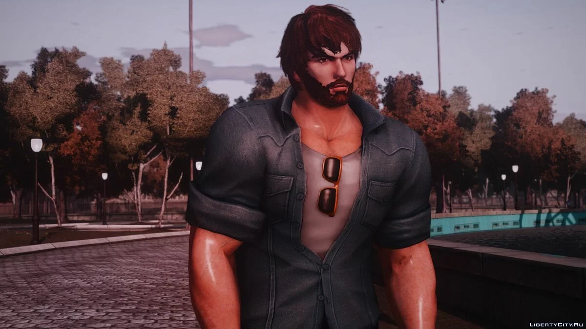 Shaheen aus Tekken7 in Freizeitkleidung / GTA 4