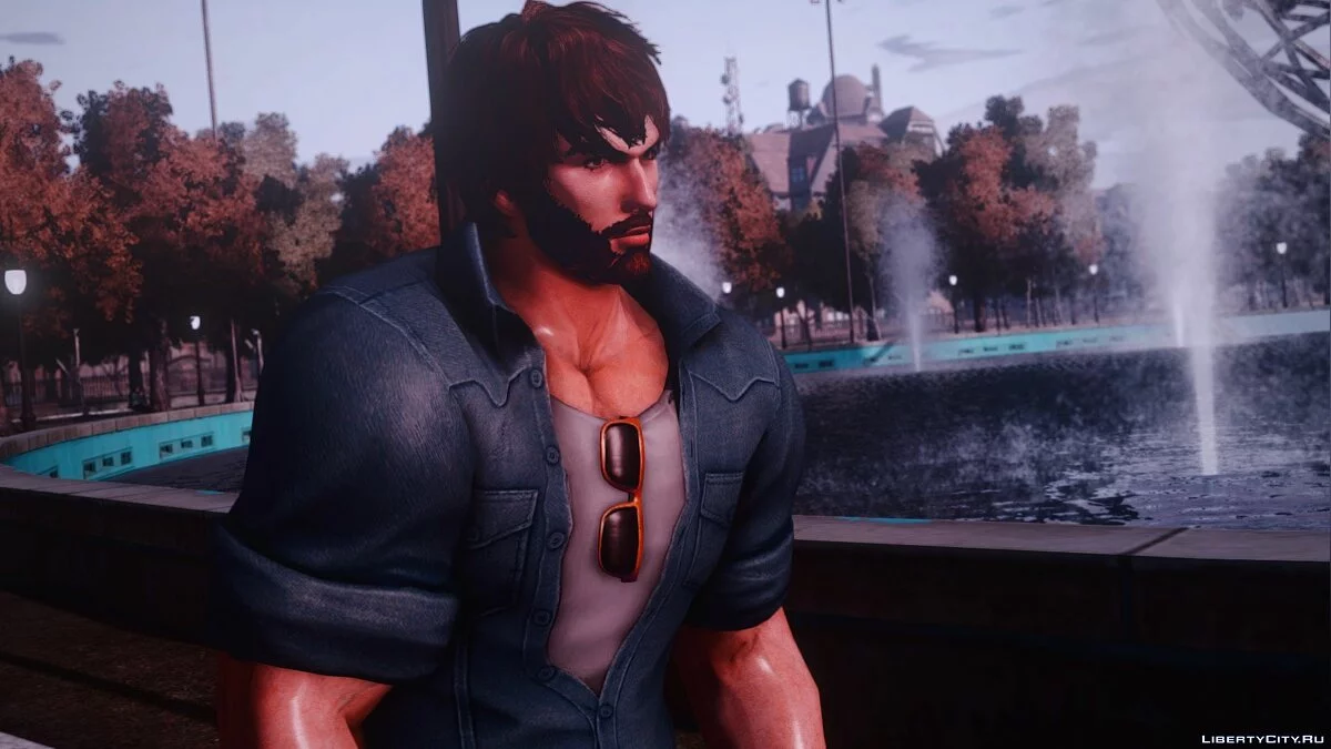 Shaheen aus Tekken7 in Freizeitkleidung / GTA 4