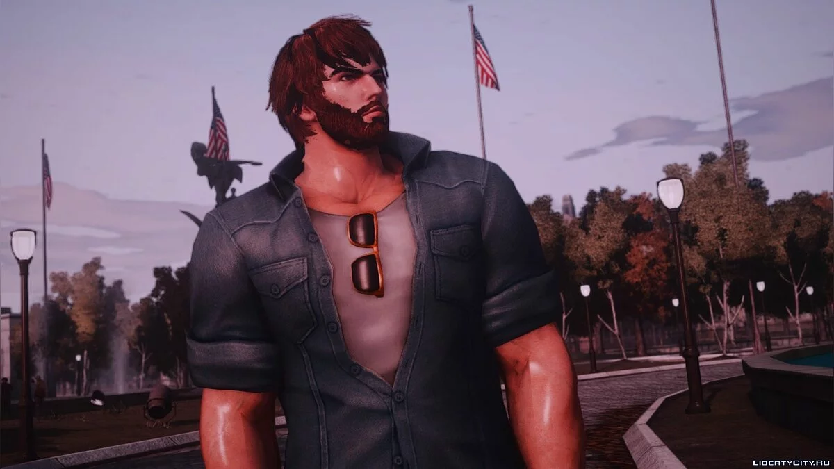Shaheen aus Tekken7 in Freizeitkleidung / GTA 4