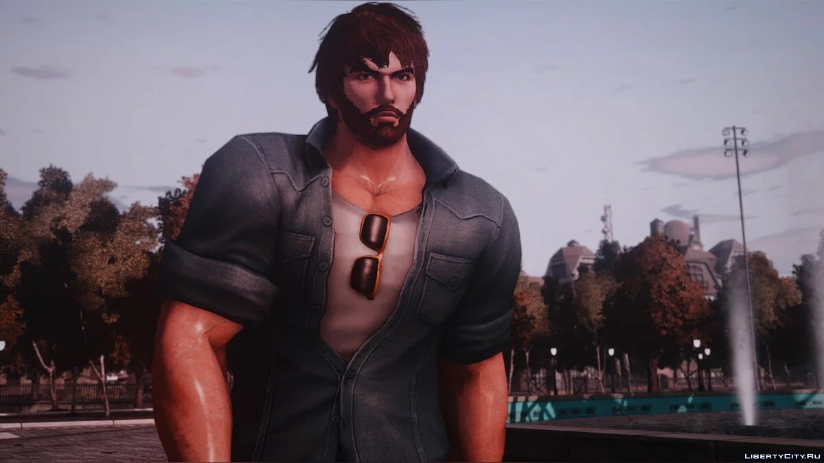 Shaheen aus Tekken7 in Freizeitkleidung / GTA 4
