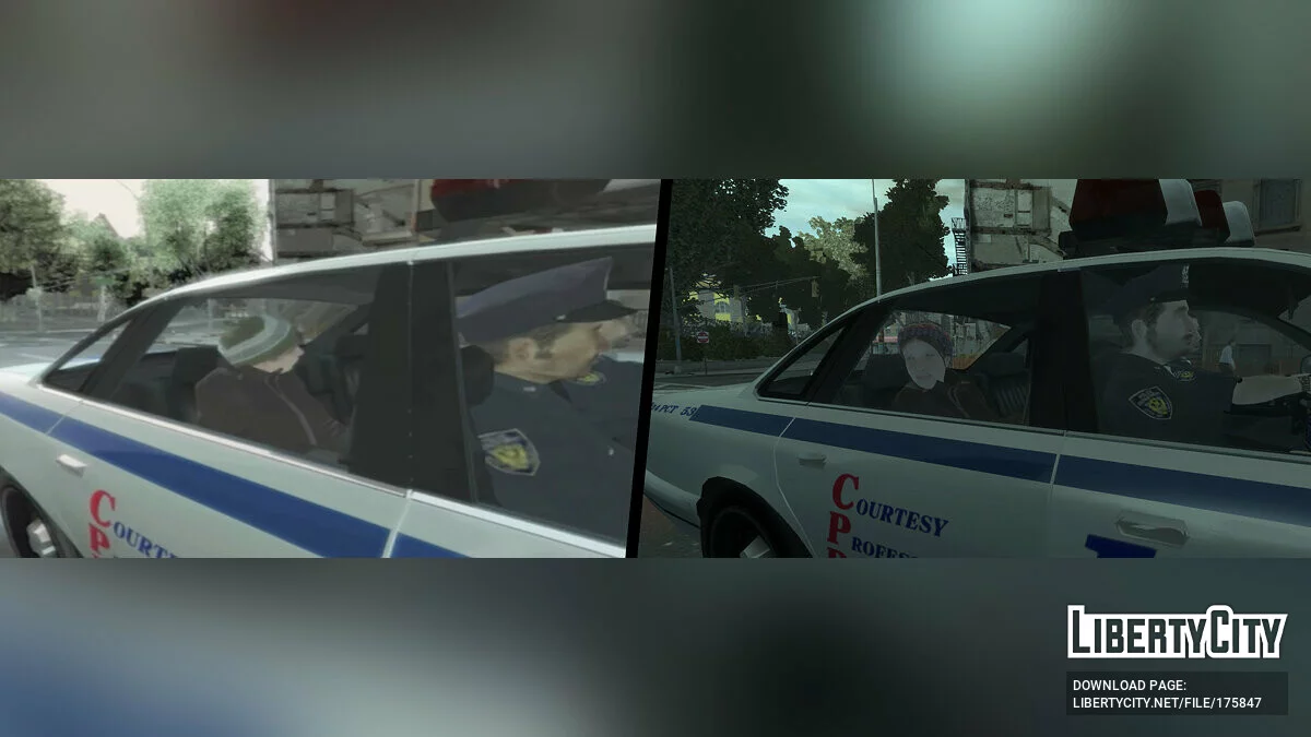 Policías de la versión beta del juego / GTA 4