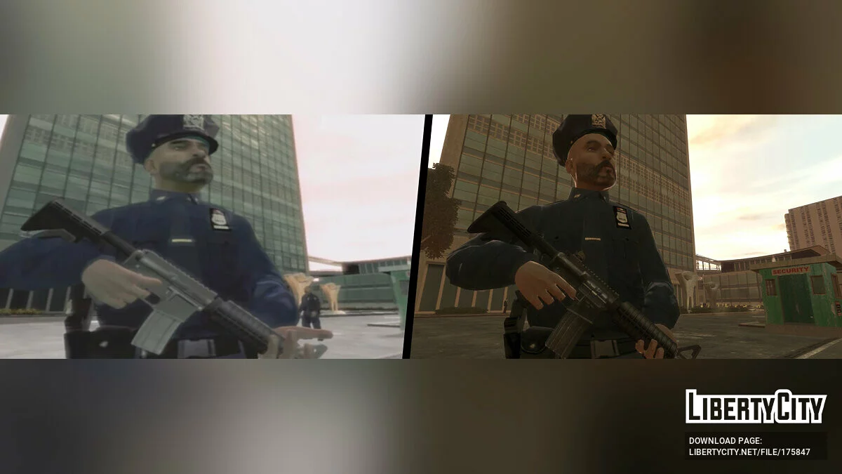 Policías de la versión beta del juego / GTA 4