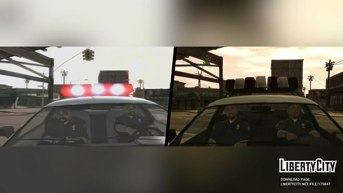 Policías de la versión beta del juego / GTA 4