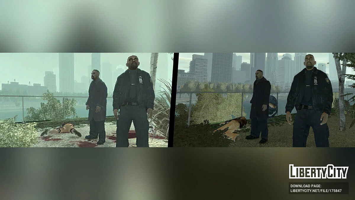 Policías de la versión beta del juego / GTA 4