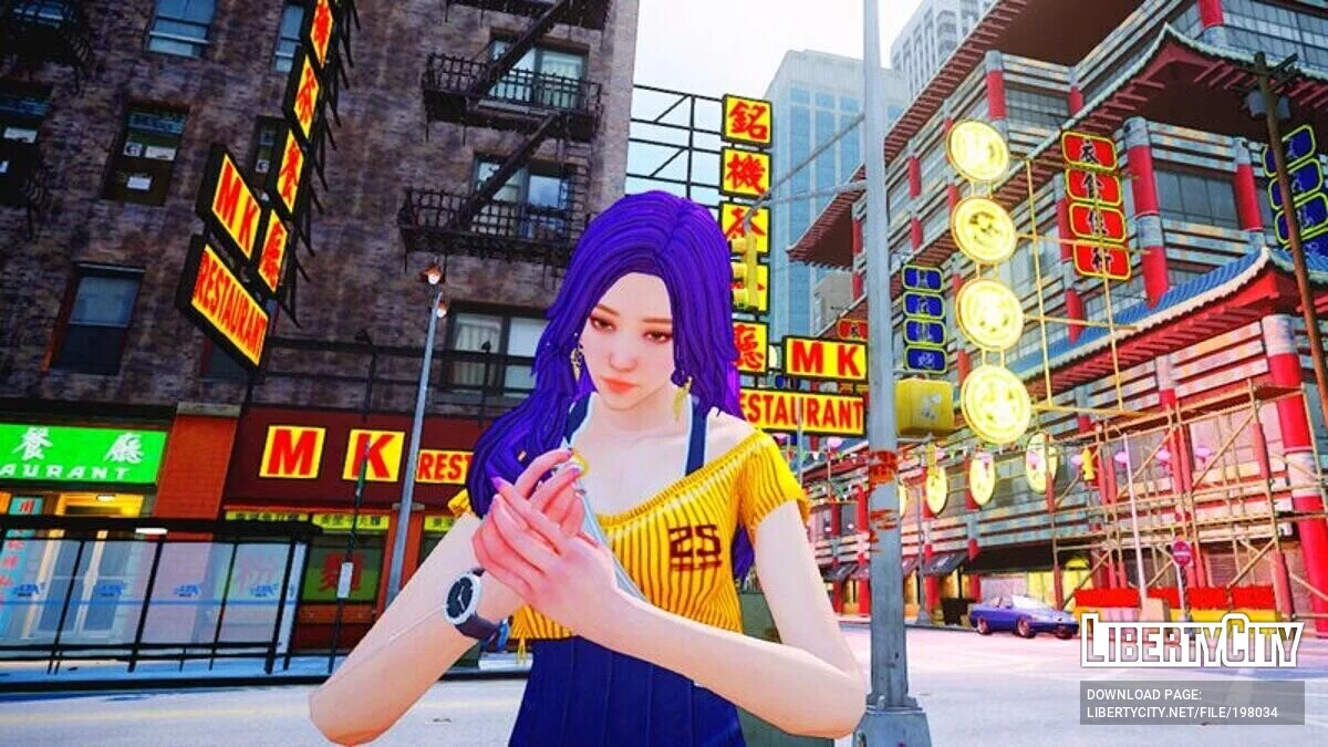 Ha Siwoo Ped (Super String) / GTA 4