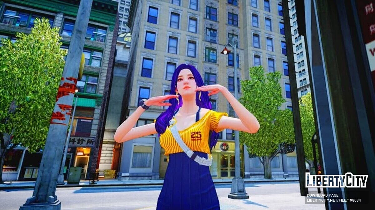 Ha Siwoo Ped (Super String) / GTA 4