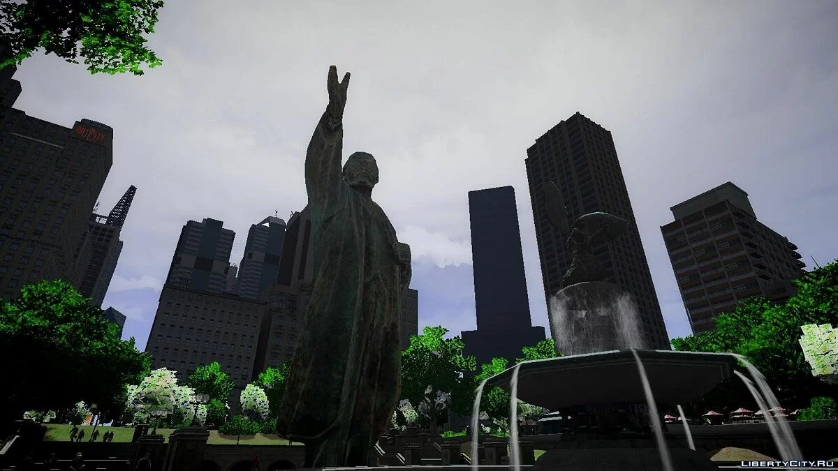 Statue de Lénine / GTA 4