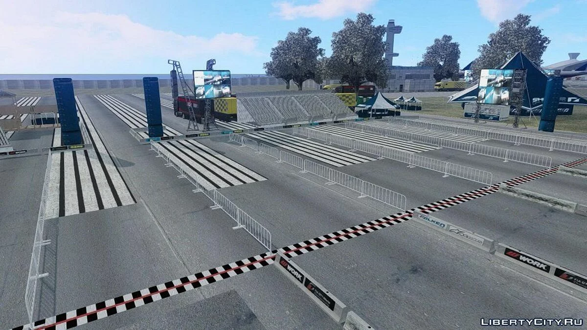 Euro Drag Strip (NFS SHIFT 2) / GTA 4