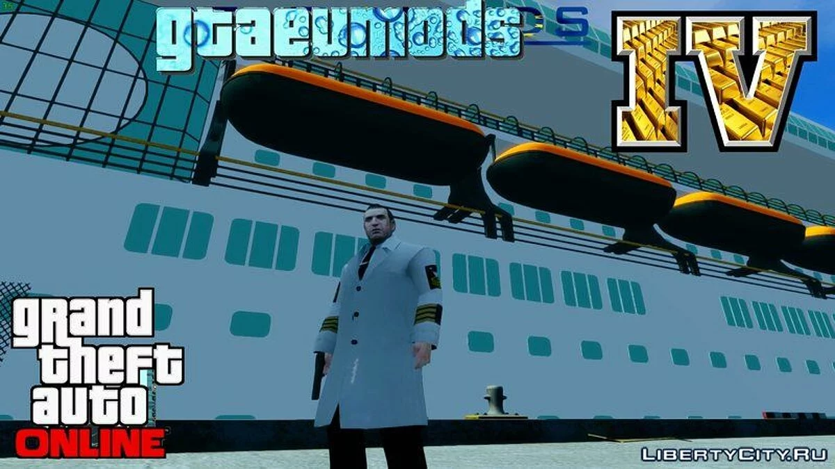 Mod de Mapa del Barco de Crucero para GTA / GTA 4