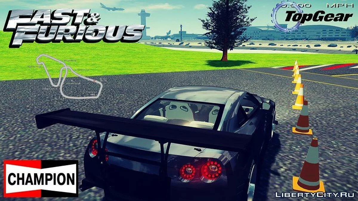 Top Gear Track Fix + Objects / GTA 4