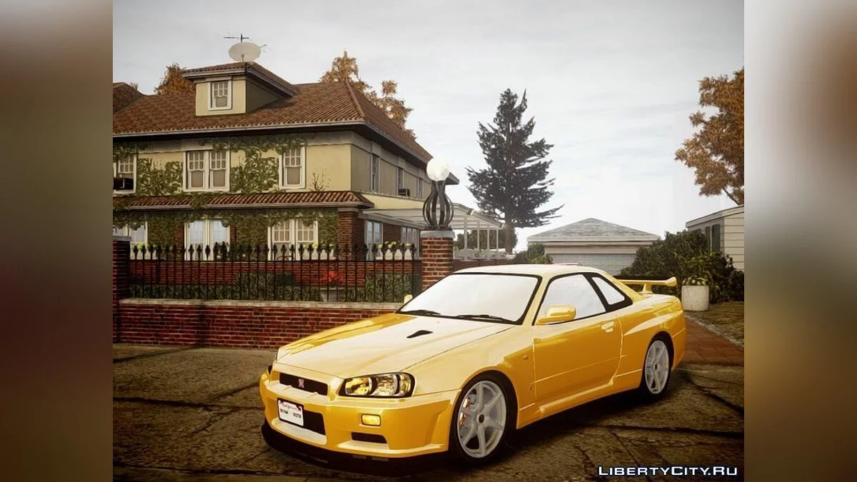 Nissan Skyline GTR R34 Mspec by Mauricio / GTA 4
