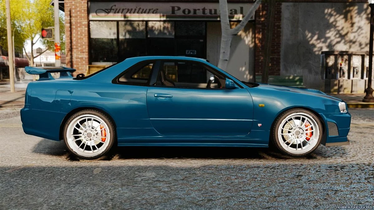 Nissan Skyline GT-R R34 Fast and Furious 4 / GTA 4