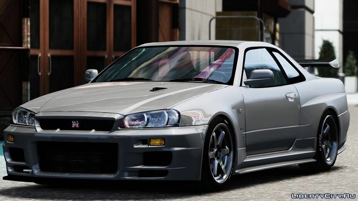 Скачать Nissan Skyline R34 2002 V1.1 Для GTA 4