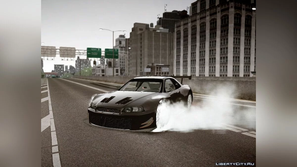 نيسان سكايلاين R34 / جي تي إيه 4