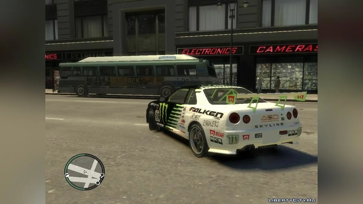 Nissan Skyline R34 Drift Monster & Falken[RIV] / GTA 4