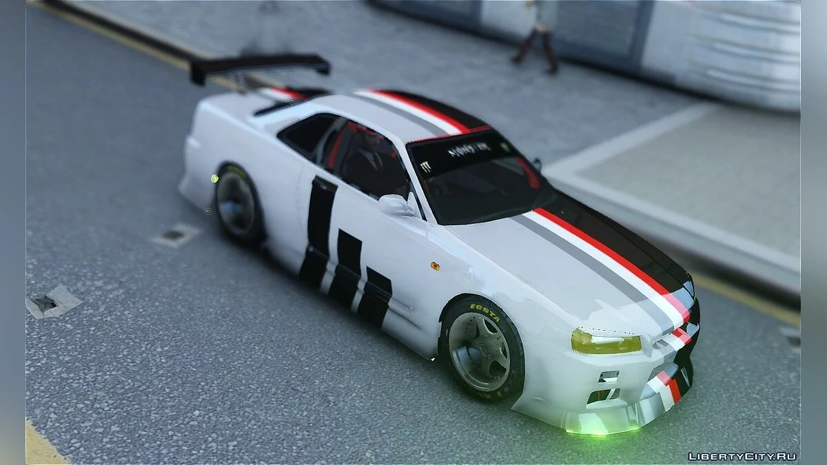 Nissan GTR R34 Dift / GTA 4