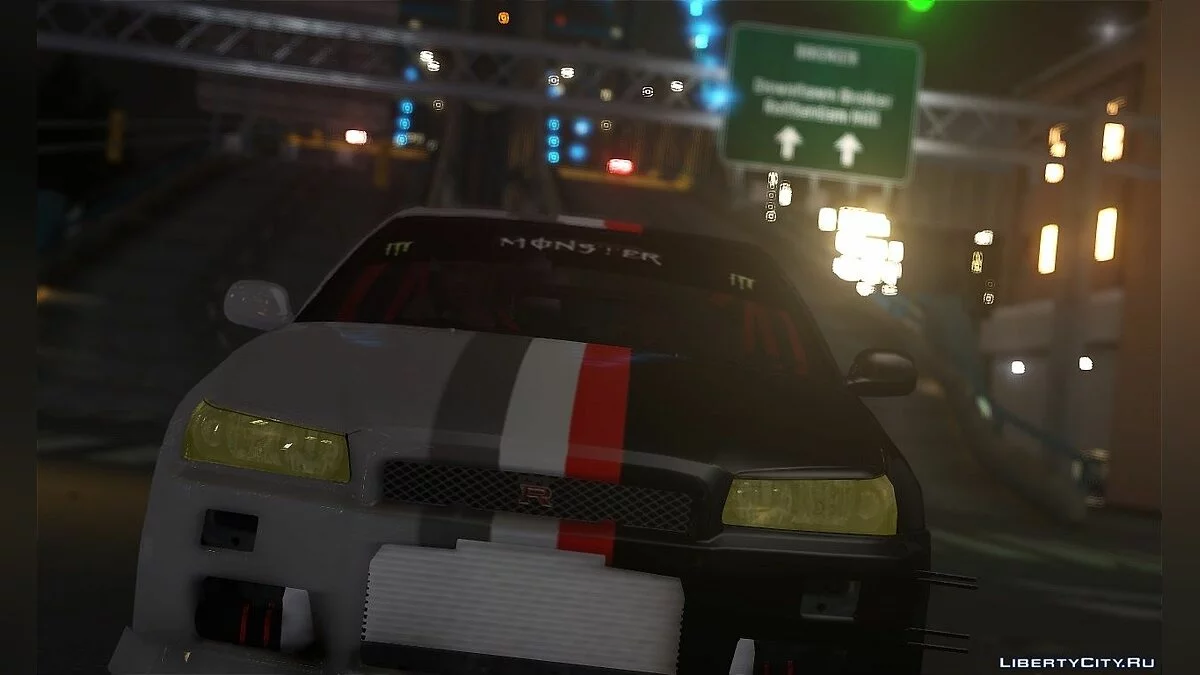 Nissan GTR R34 Dift / GTA 4