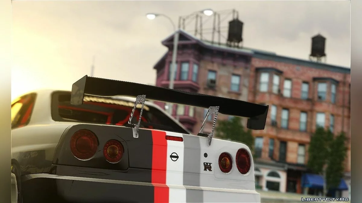 Nissan GTR R34 Dift / GTA 4