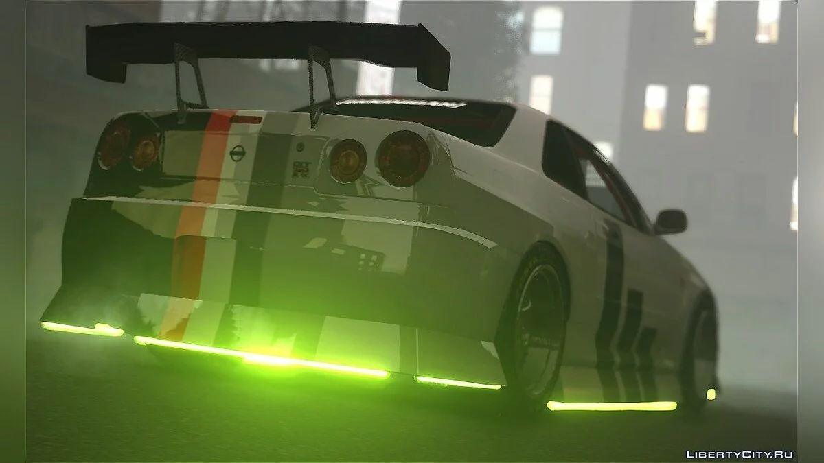 Nissan GTR R34 Dift / GTA 4