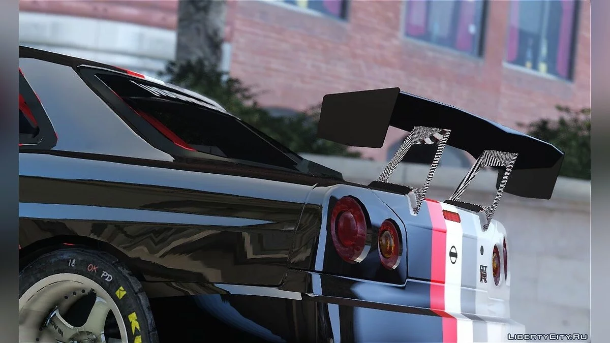 Nissan GTR R34 Dift / GTA 4