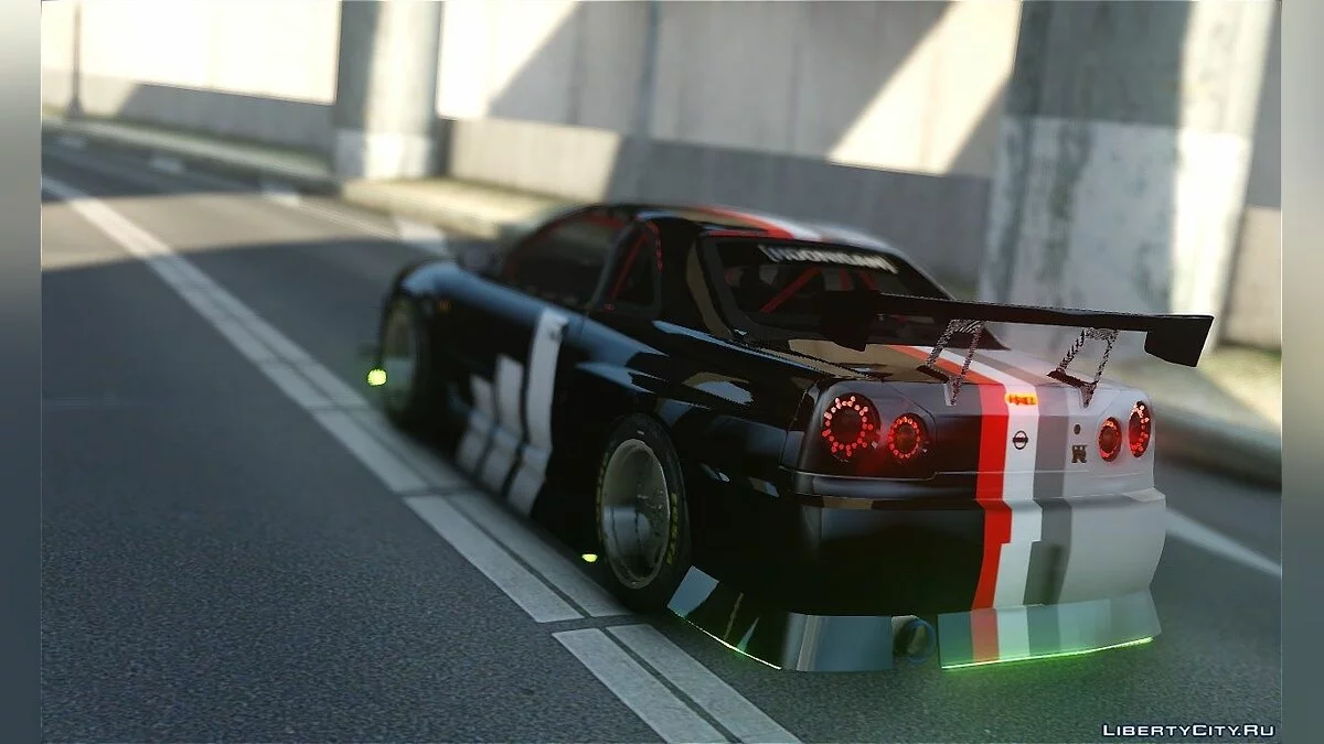Nissan GTR R34 Dift / GTA 4