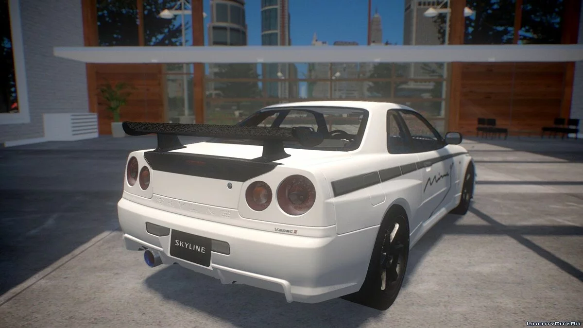 Nissan Skyline R34 de Mine / GTA 4