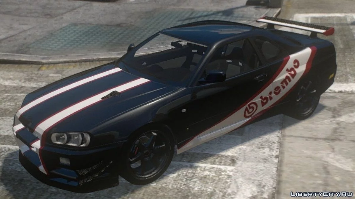 Nissan Skyline R34 de Mine / GTA 4