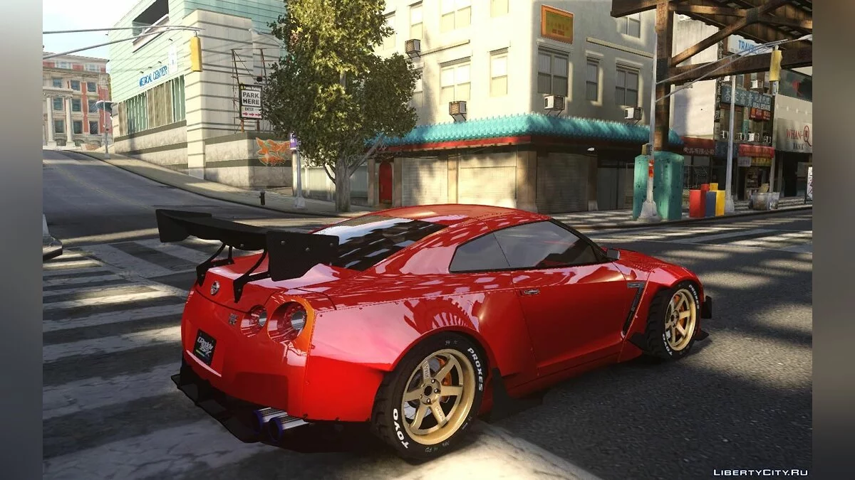 Nissan GTR R35 Rocket Bunny / GTA 4