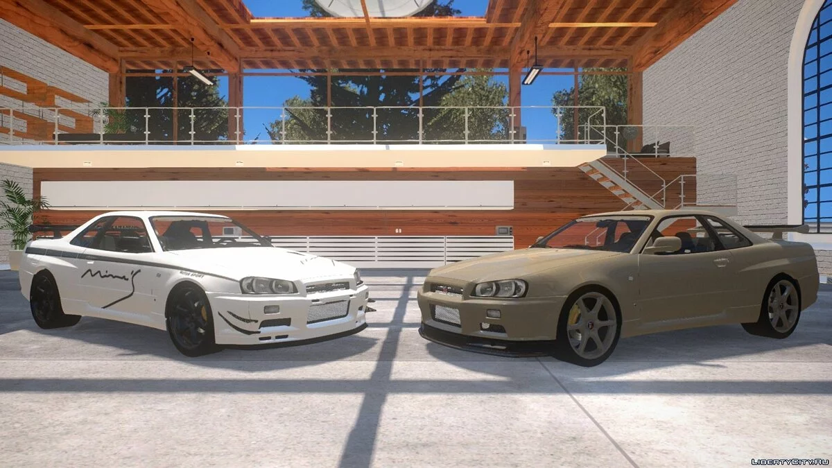 نيسان سكايلاين GT-R R34 M-Spec نير / جي تي إيه 4