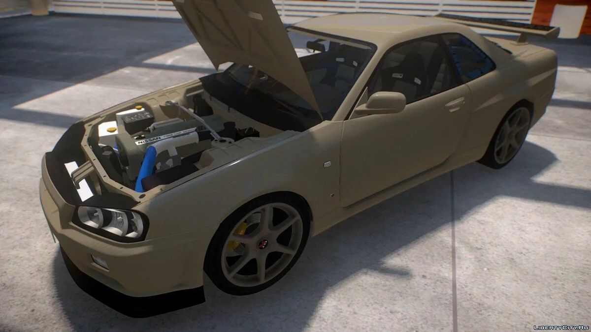 نيسان سكايلاين GT-R R34 M-Spec نير / جي تي إيه 4