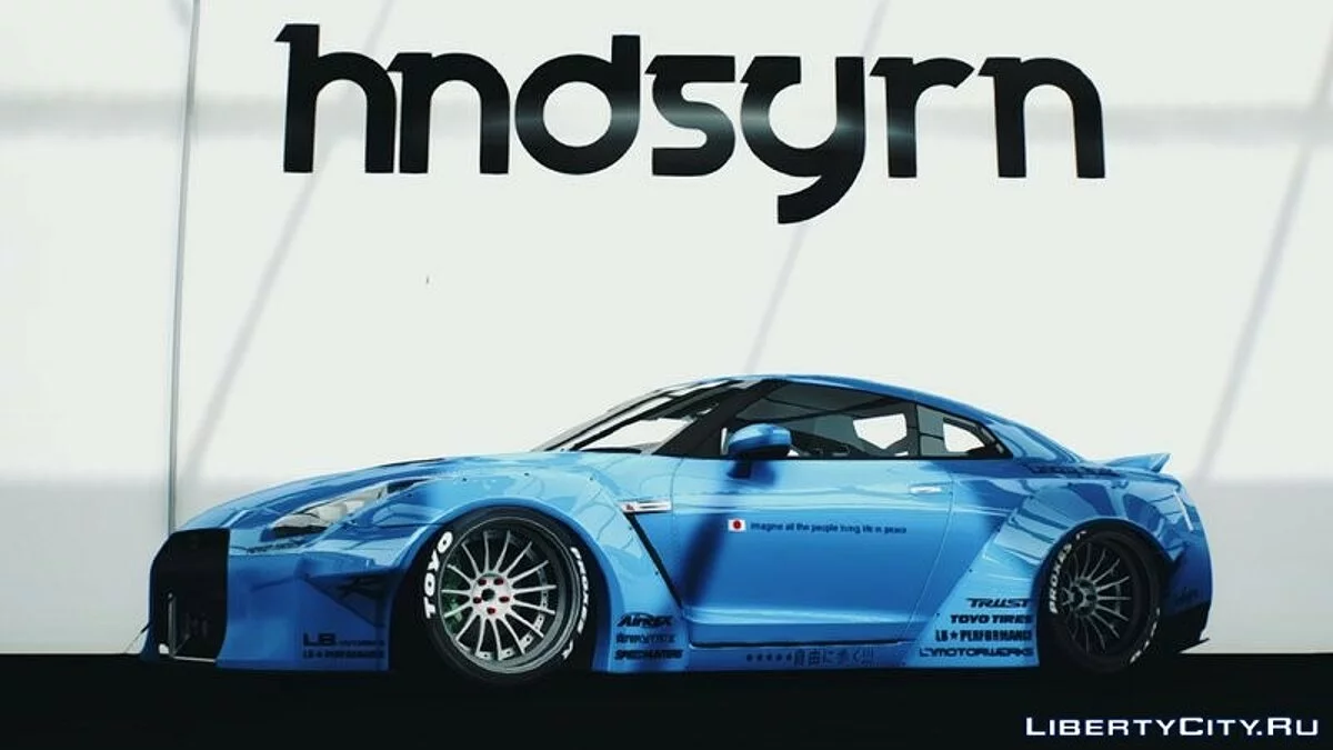 Liberty Walk Nissan GT-R R35 / GTA 4