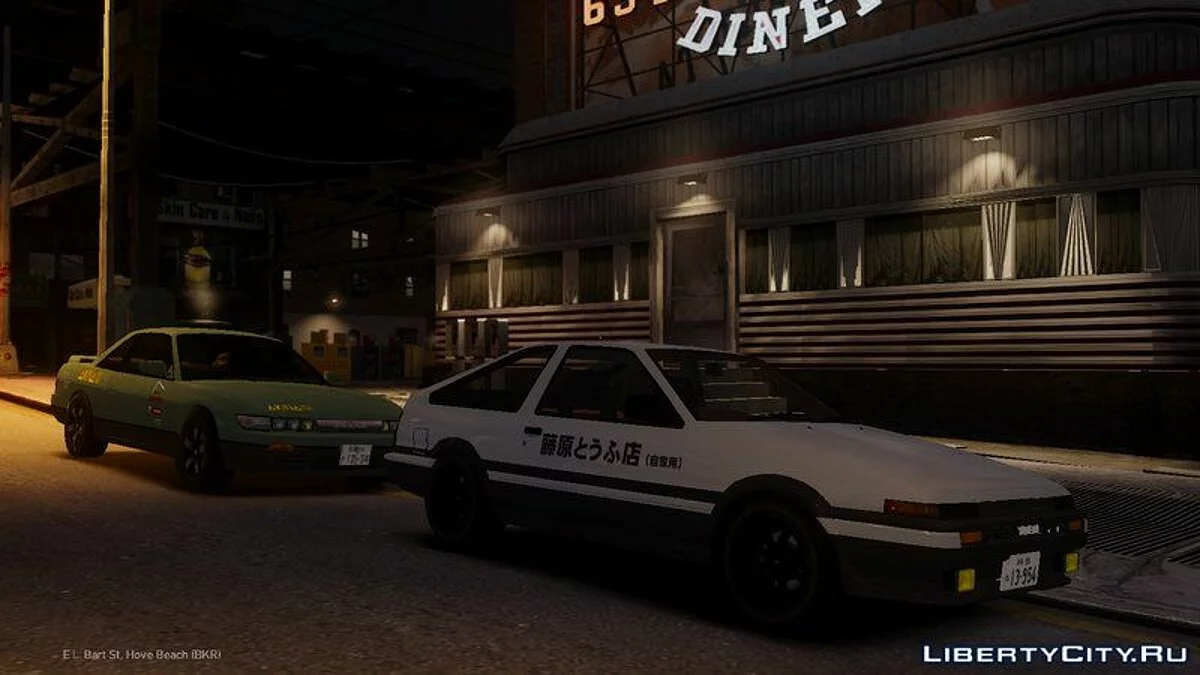 Nissan Silvia S13 (Initial D) / GTA 4