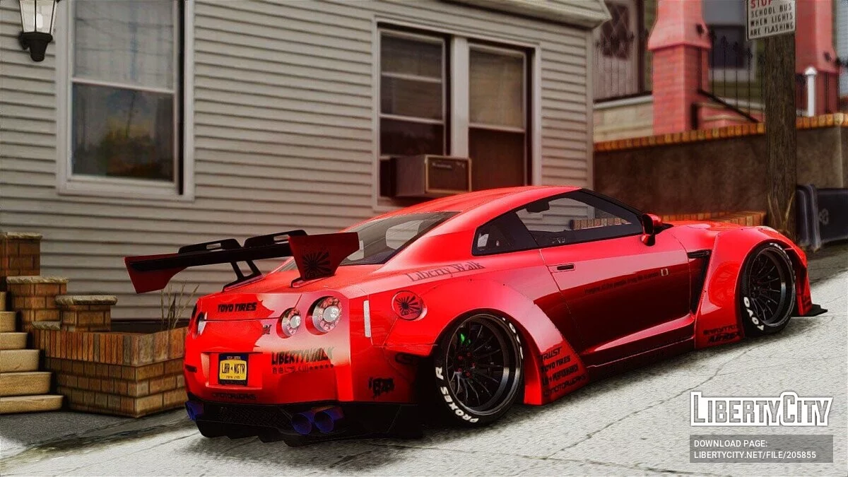 Nissan GT-R / GTA 4