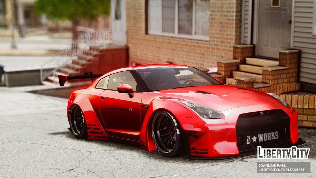 Nissan GT-R / GTA 4
