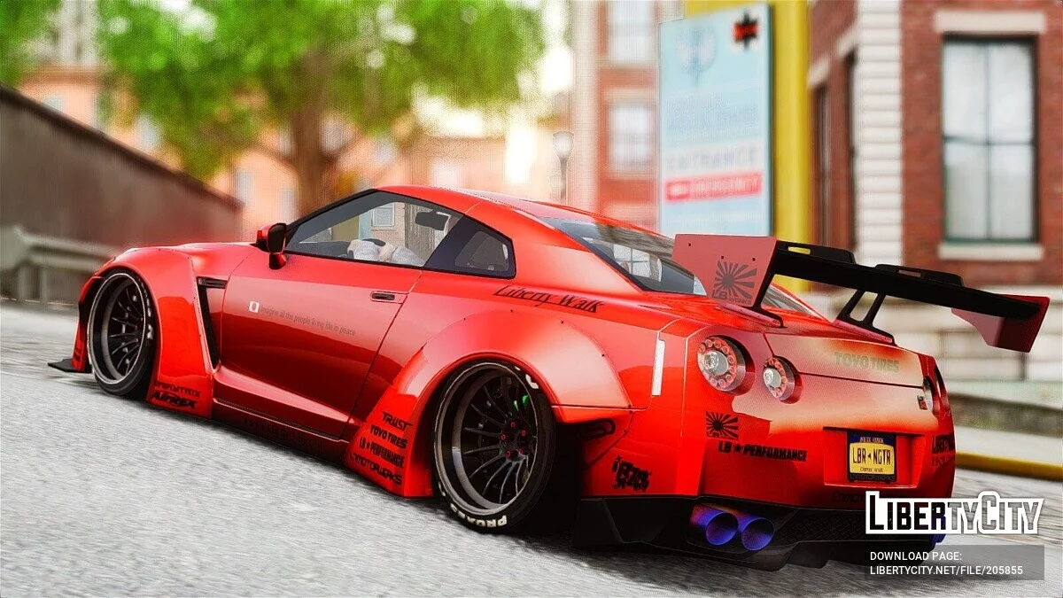 Nissan GT-R / GTA 4