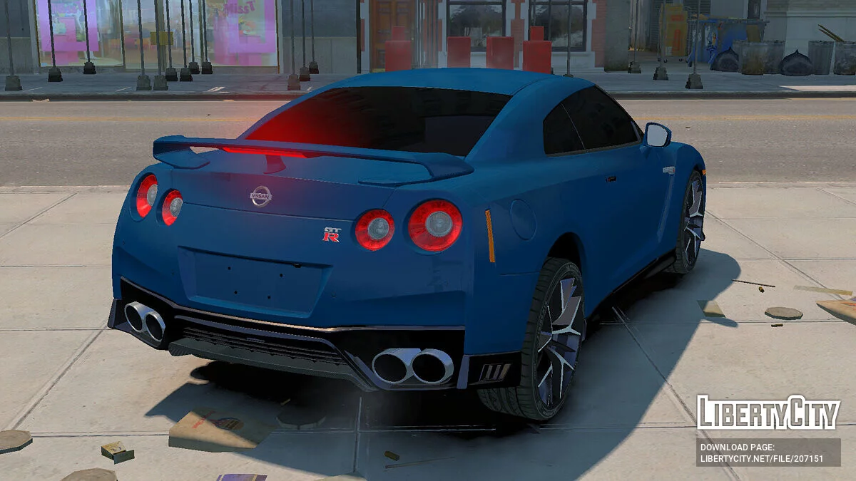 Nissan GT-R 2017 / GTA 4