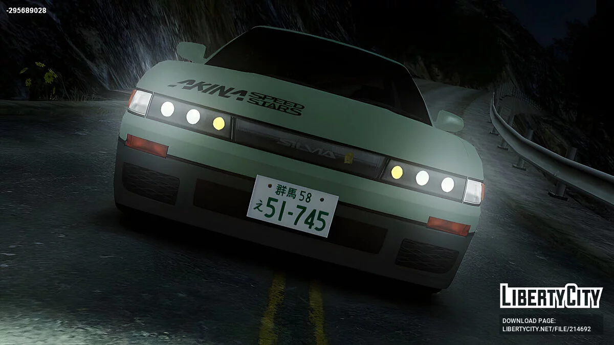 Nissan Silvia K'S [S13] (Initial D) V2.0 / GTA 4