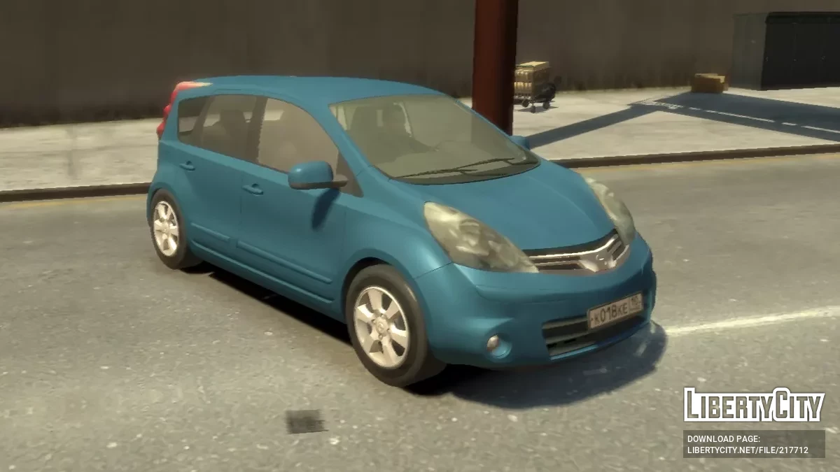 2009 نيسان نوت E11 / جي تي إيه 4