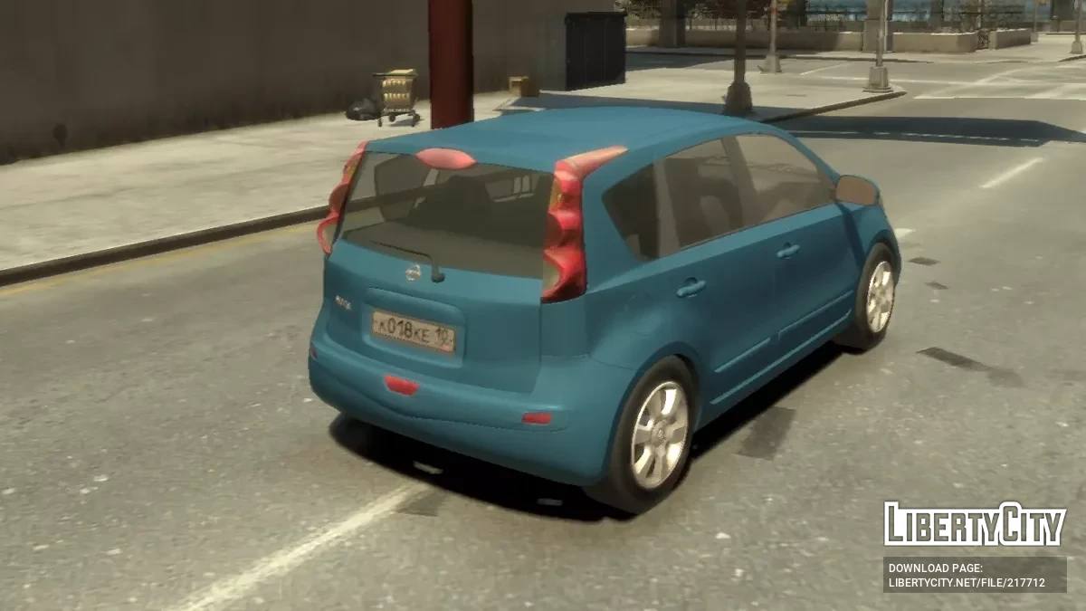 2009 نيسان نوت E11 / جي تي إيه 4