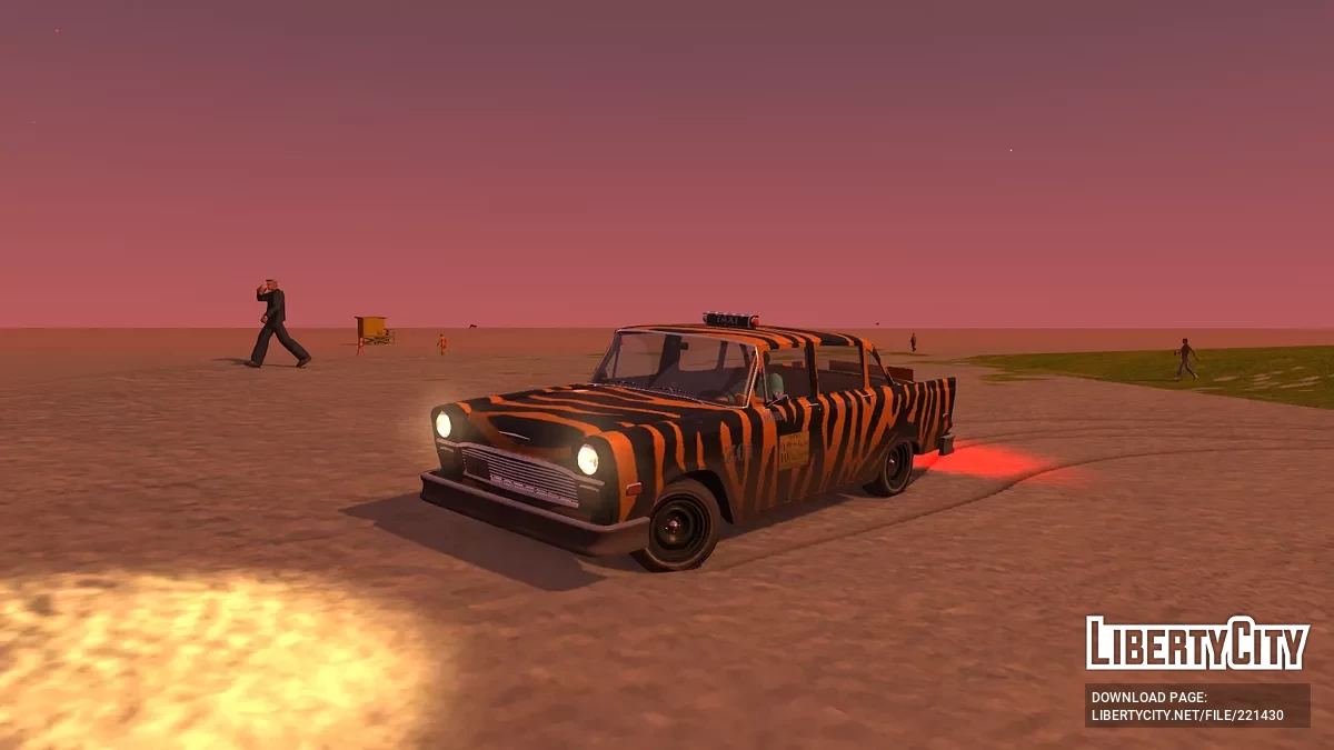 Declasse Cabbie "Kaufmann Cab" & "Zebra Cab" Livery Pack / GTA 4
